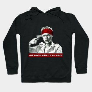 The Deer Hunter Christopher Walken Sketch of Russian Roulette Hoodie